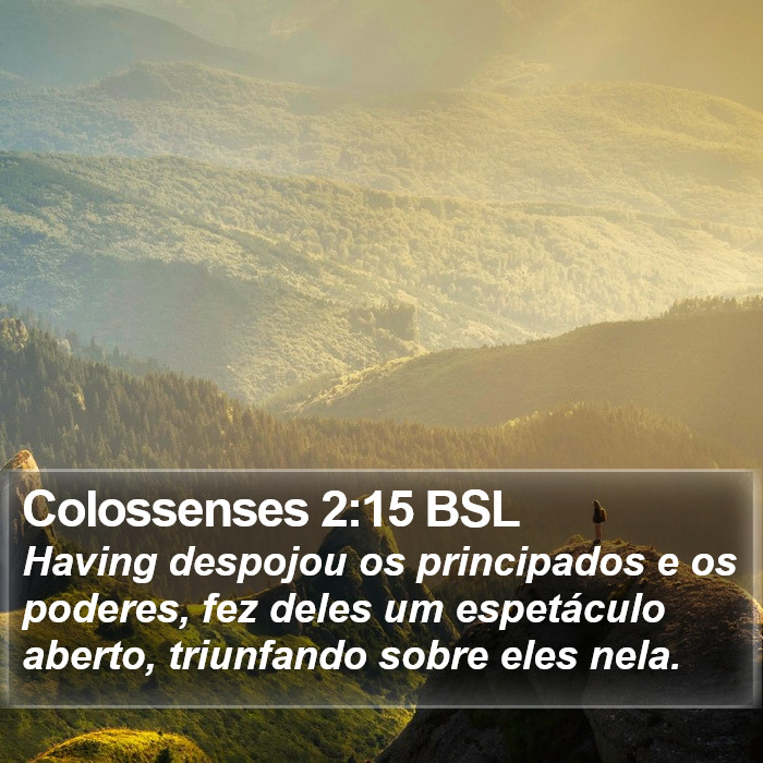 Colossenses 2:15 BSL Bible Study