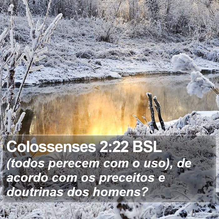 Colossenses 2:22 BSL Bible Study