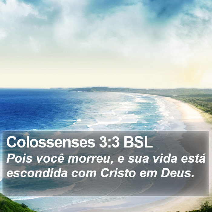 Colossenses 3:3 BSL Bible Study