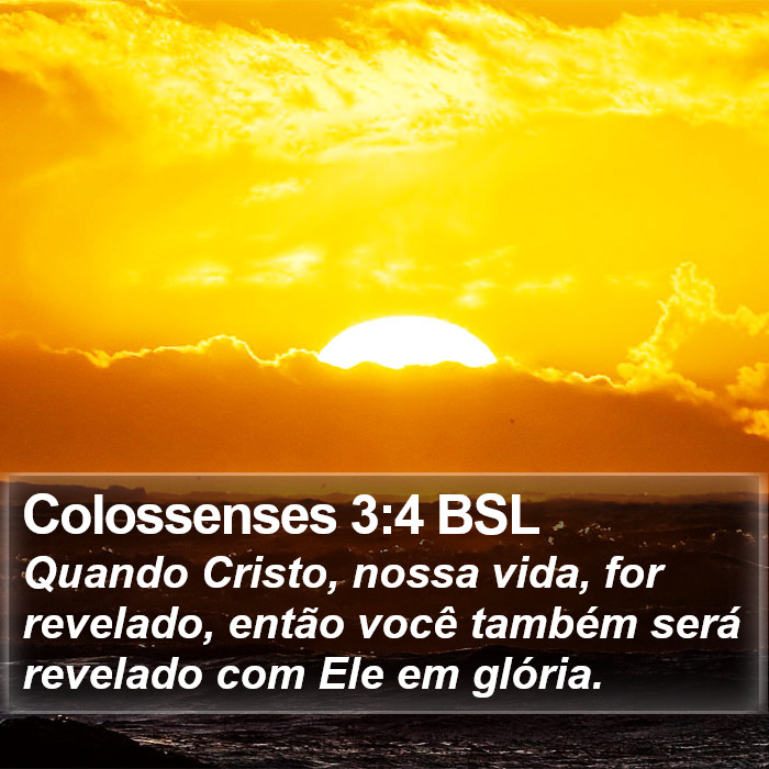Colossenses 3:4 BSL Bible Study