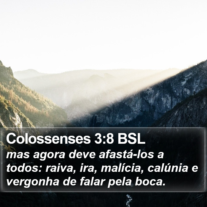 Colossenses 3:8 BSL Bible Study