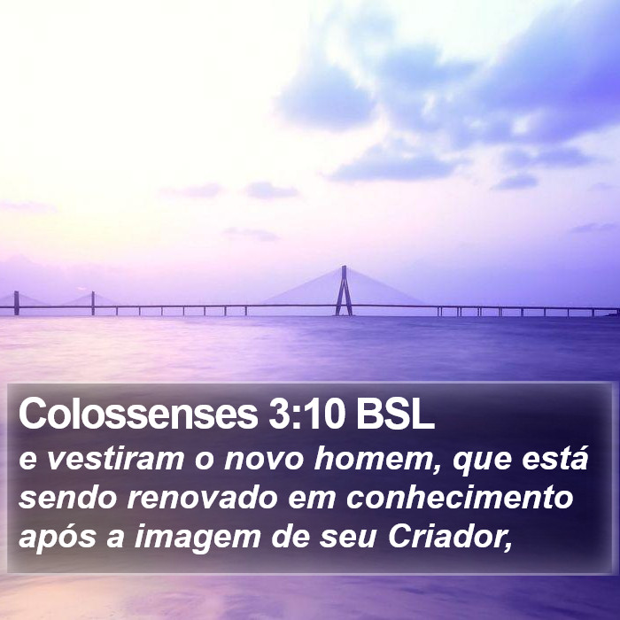 Colossenses 3:10 BSL Bible Study