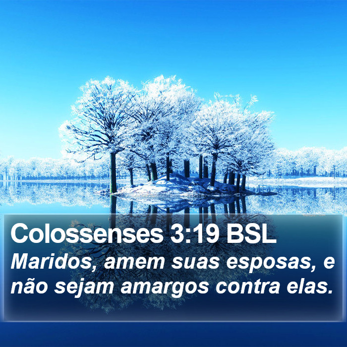 Colossenses 3:19 BSL Bible Study