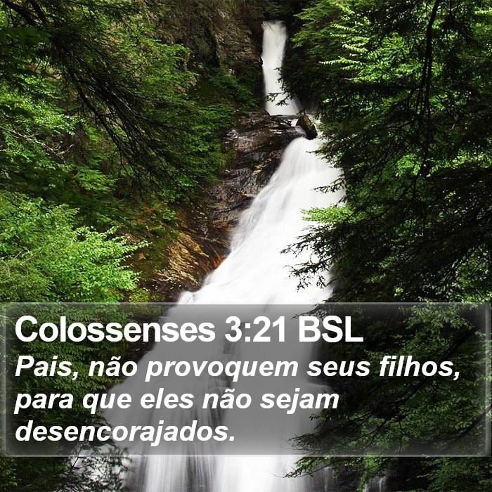 Colossenses 3:21 BSL Bible Study