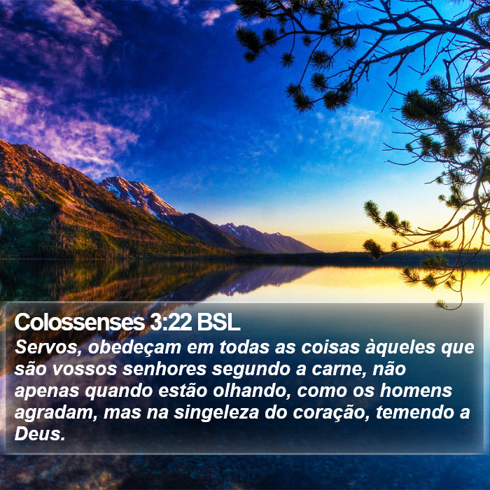 Colossenses 3:22 BSL Bible Study