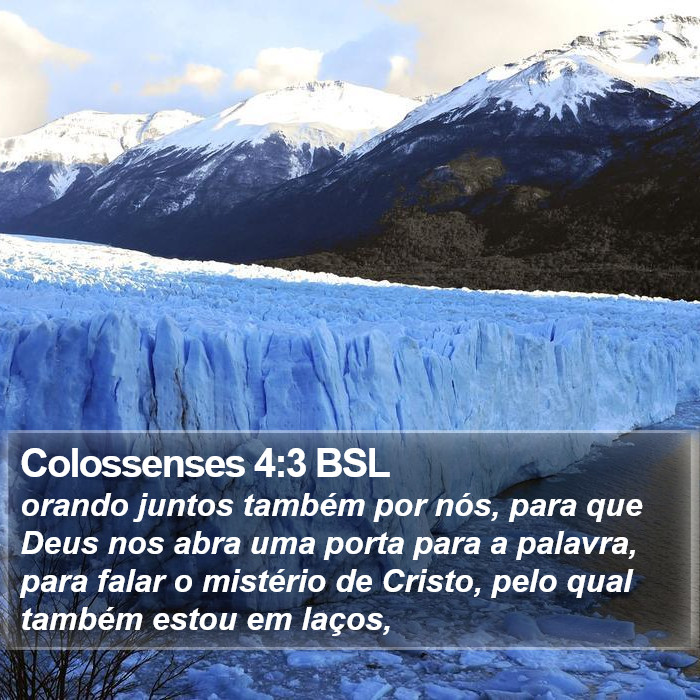 Colossenses 4:3 BSL Bible Study