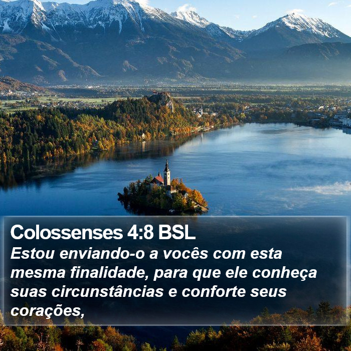 Colossenses 4:8 BSL Bible Study