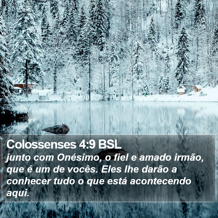 Colossenses 4:9 BSL Bible Study