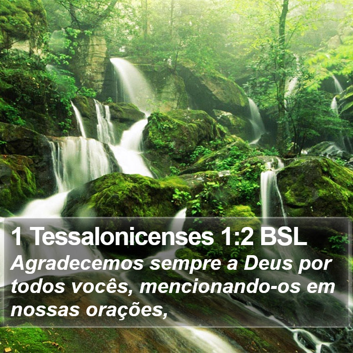 1 Tessalonicenses 1:2 BSL Bible Study