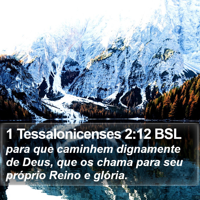 1 Tessalonicenses 2:12 BSL Bible Study