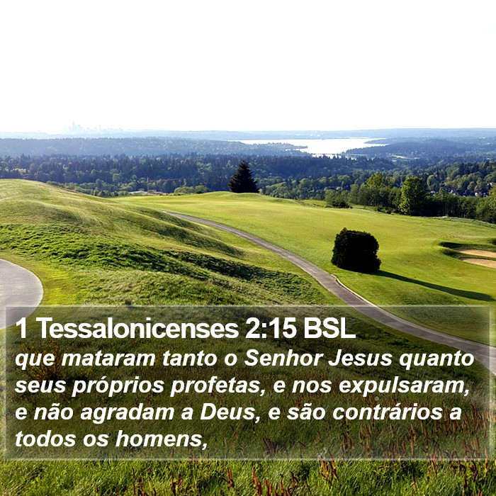 1 Tessalonicenses 2:15 BSL Bible Study