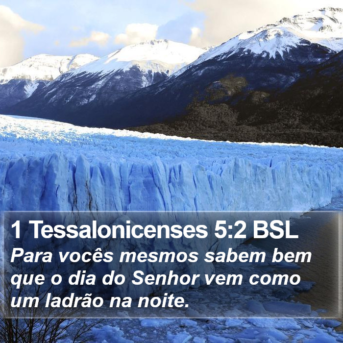 1 Tessalonicenses 5:2 BSL Bible Study