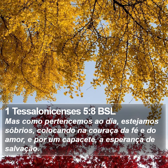 1 Tessalonicenses 5:8 BSL Bible Study