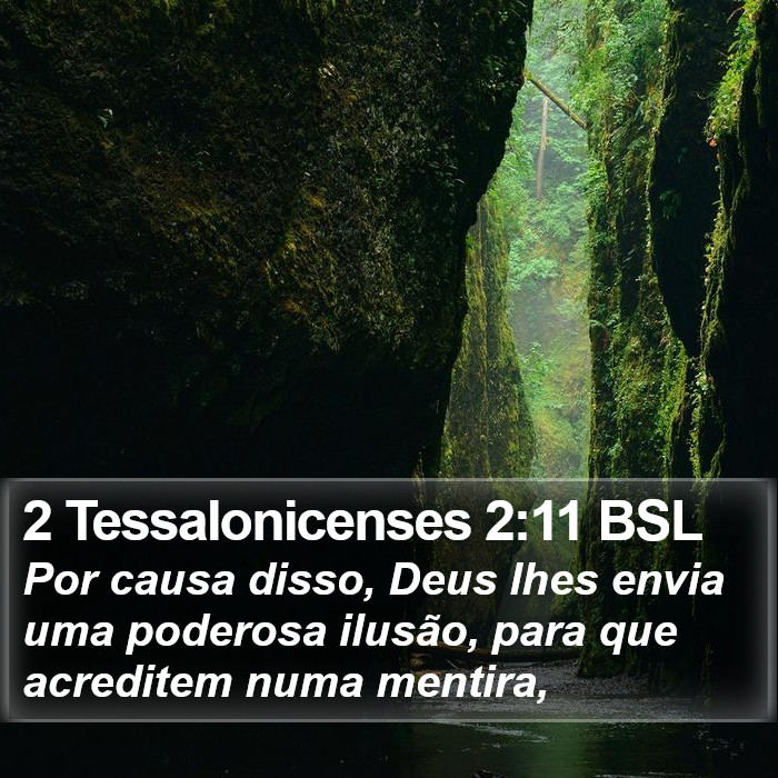 2 Tessalonicenses 2:11 BSL Bible Study