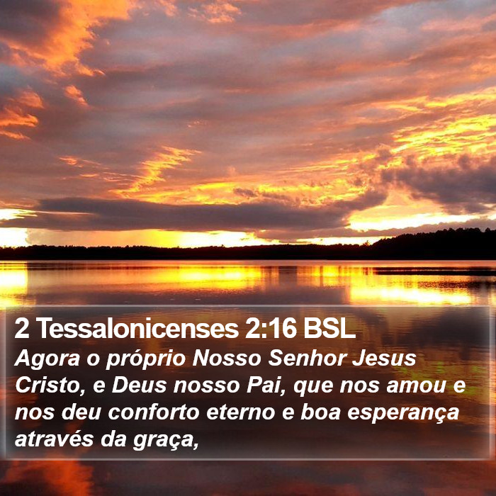 2 Tessalonicenses 2:16 BSL Bible Study