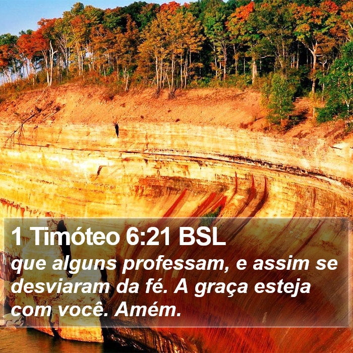 1 Timóteo 6:21 BSL Bible Study