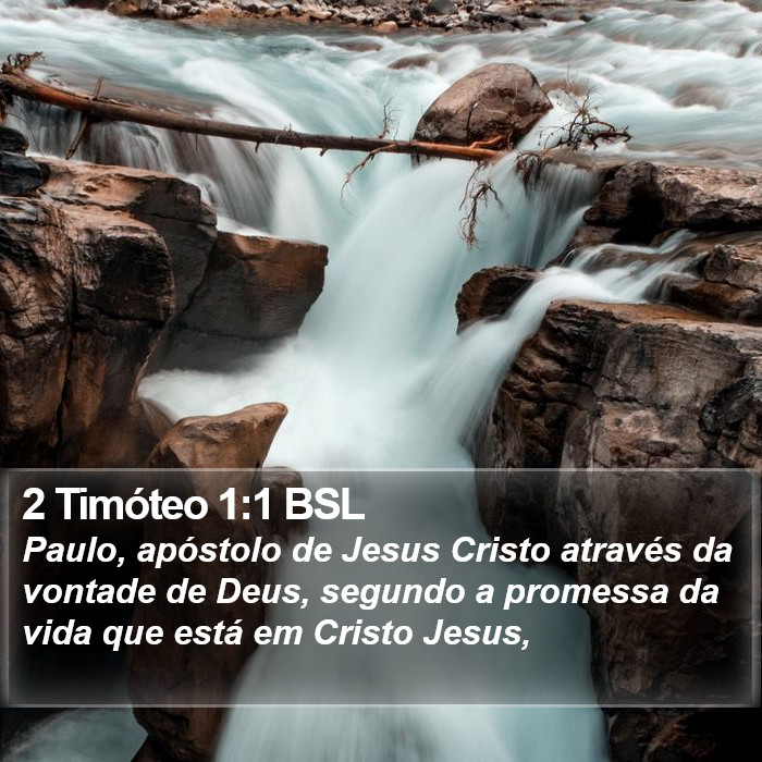 2 Timóteo 1:1 BSL Bible Study