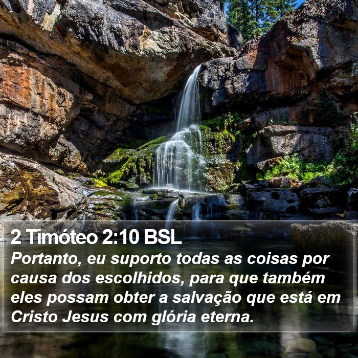 2 Timóteo 2:10 BSL Bible Study