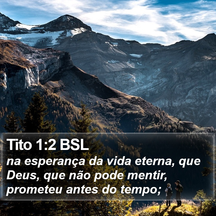 Tito 1:2 BSL Bible Study