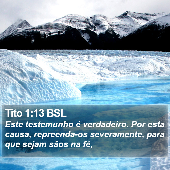 Tito 1:13 BSL Bible Study