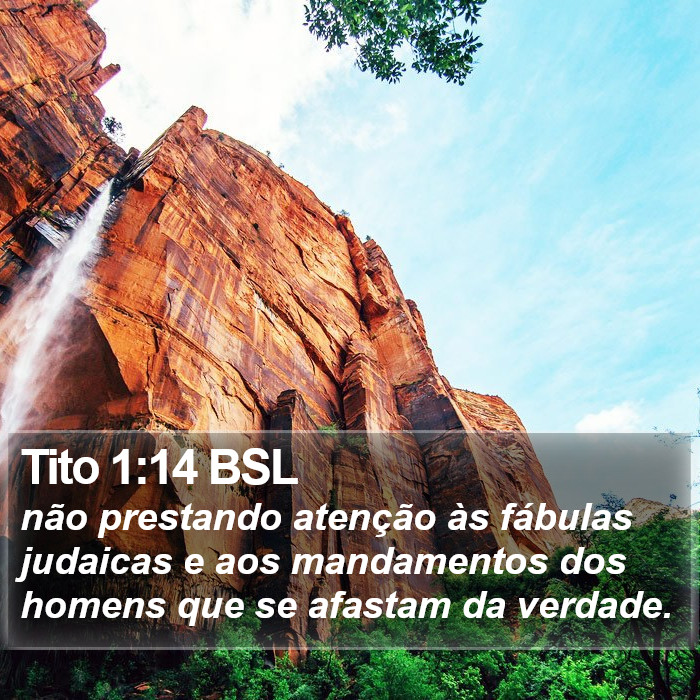 Tito 1:14 BSL Bible Study