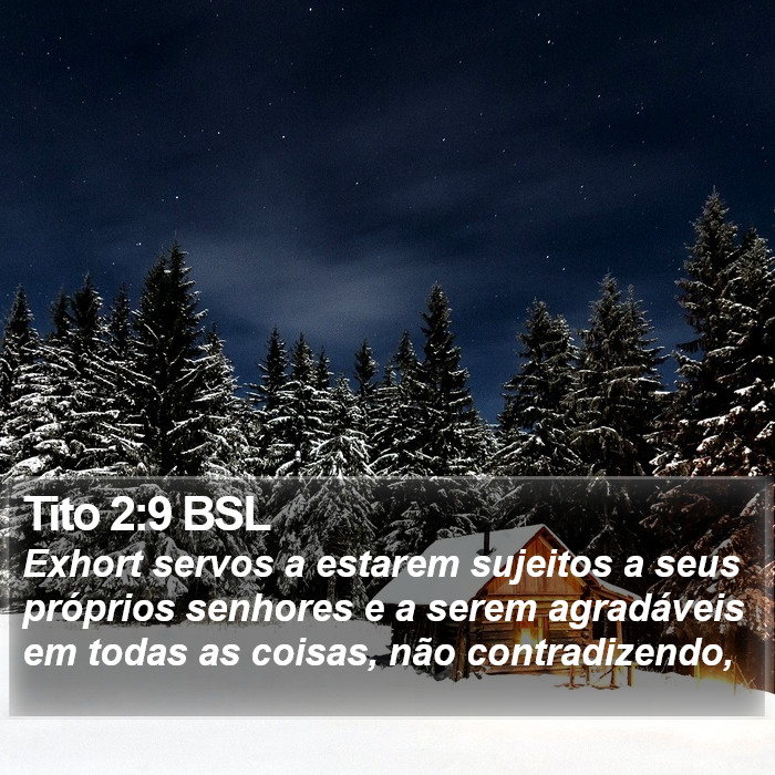 Tito 2:9 BSL Bible Study