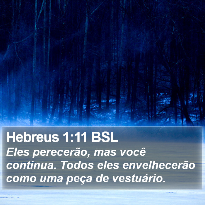 Hebreus 1:11 BSL Bible Study