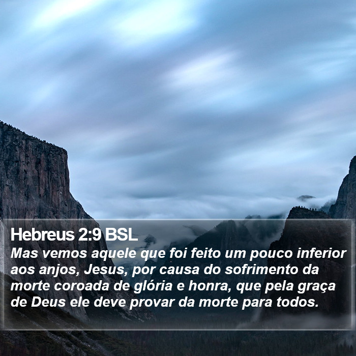 Hebreus 2:9 BSL Bible Study