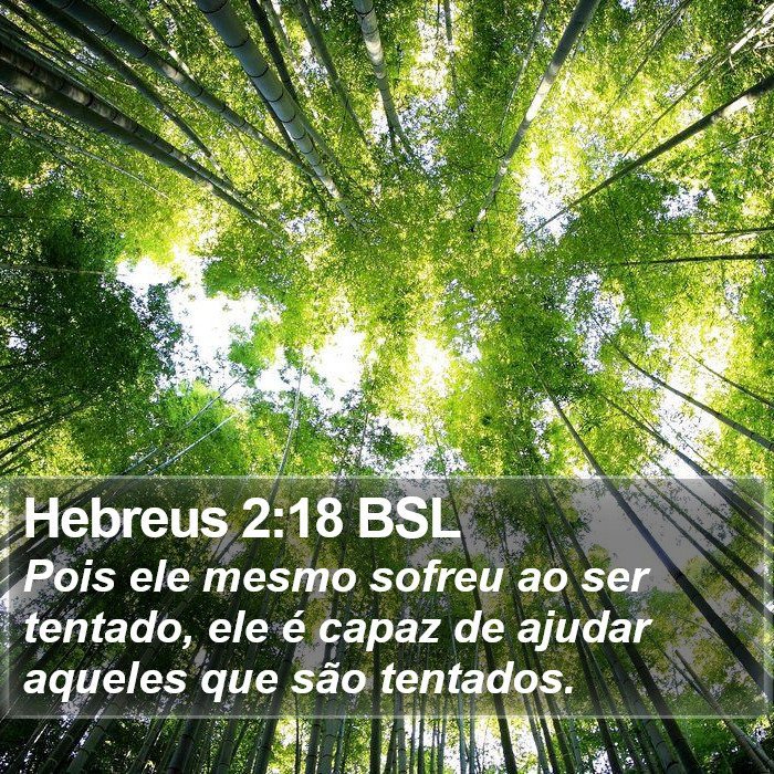 Hebreus 2:18 BSL Bible Study