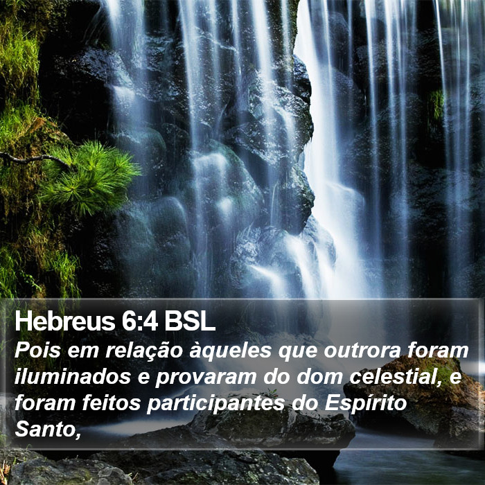 Hebreus 6:4 BSL Bible Study