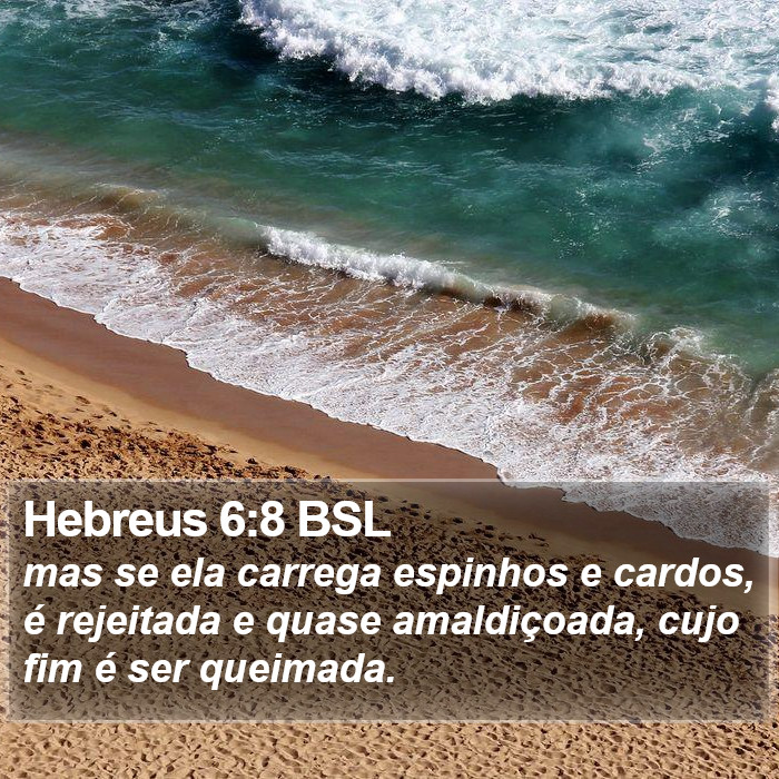 Hebreus 6:8 BSL Bible Study