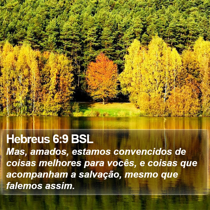 Hebreus 6:9 BSL Bible Study