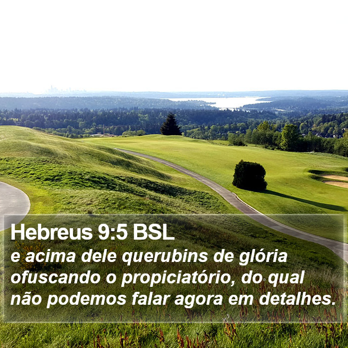 Hebreus 9:5 BSL Bible Study