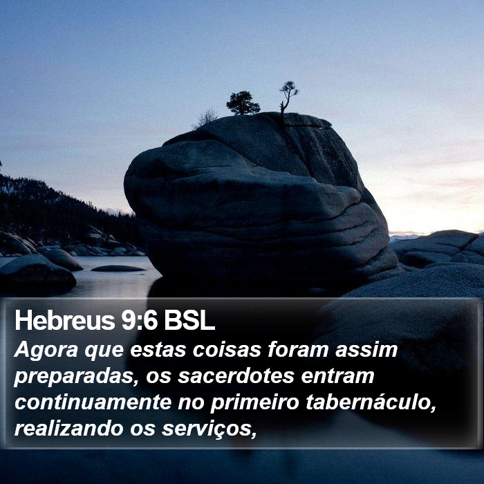 Hebreus 9:6 BSL Bible Study