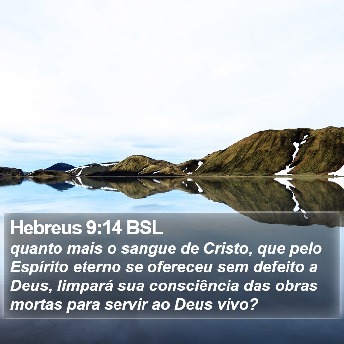 Hebreus 9:14 BSL Bible Study