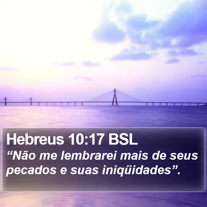 Hebreus 10:17 BSL Bible Study