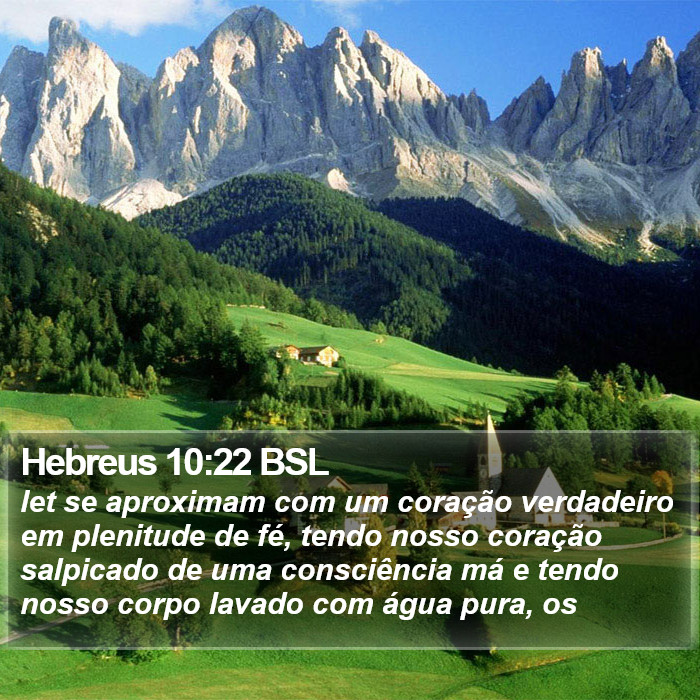 Hebreus 10:22 BSL Bible Study