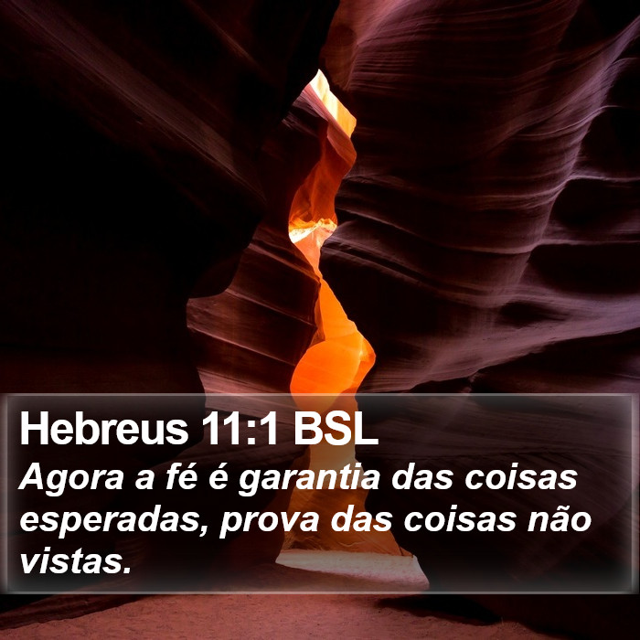 Hebreus 11:1 BSL Bible Study