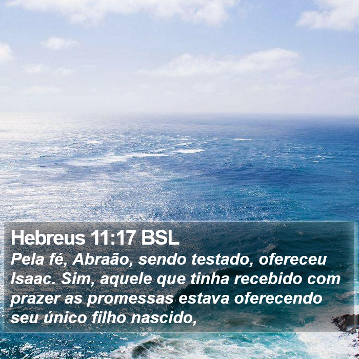 Hebreus 11:17 BSL Bible Study