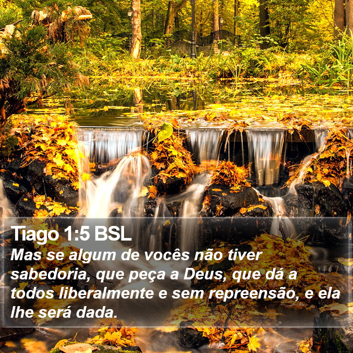 Tiago 1:5 BSL Bible Study