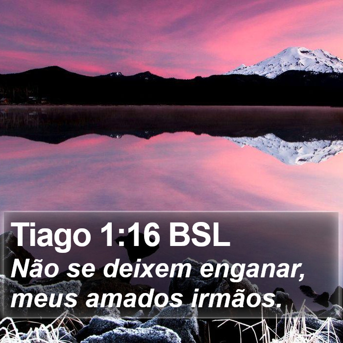 Tiago 1:16 BSL Bible Study