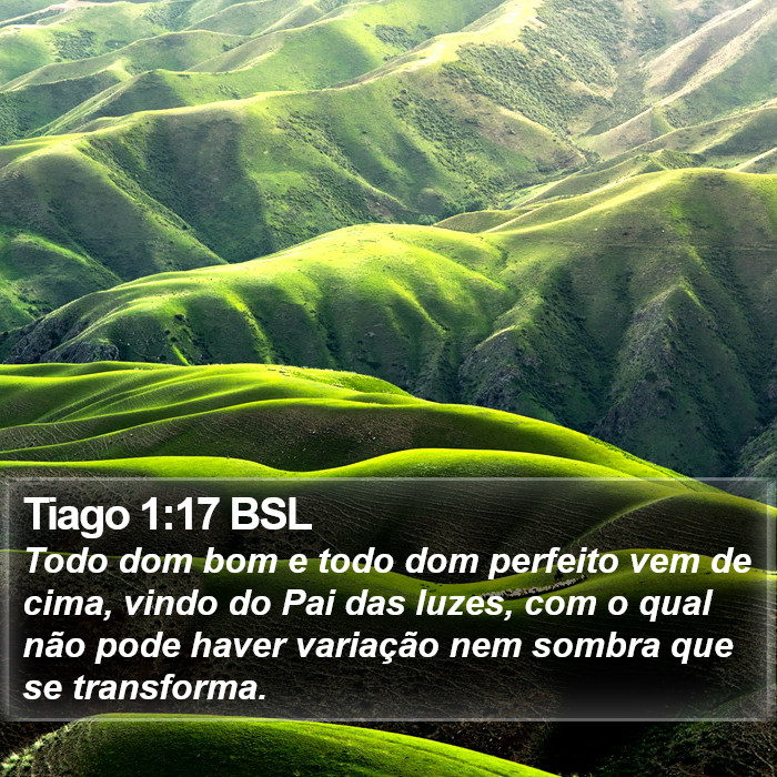 Tiago 1:17 BSL Bible Study