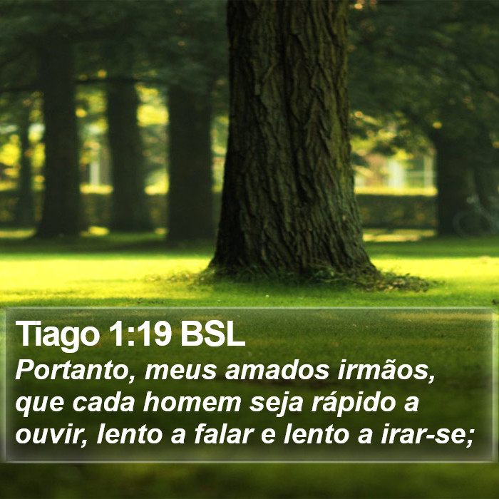 Tiago 1:19 BSL Bible Study