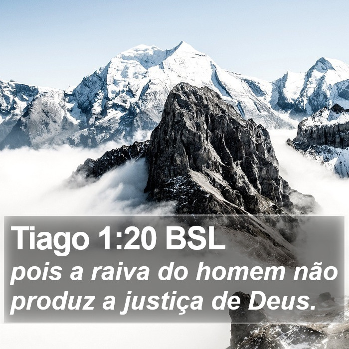 Tiago 1:20 BSL Bible Study