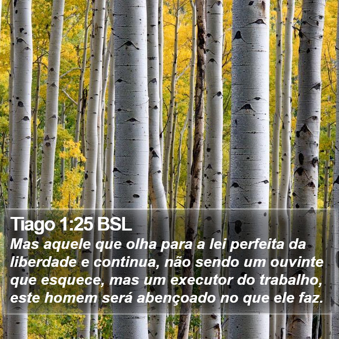 Tiago 1:25 BSL Bible Study