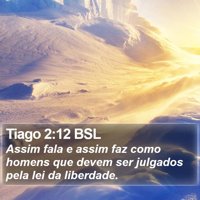 Tiago 2:12 BSL Bible Study