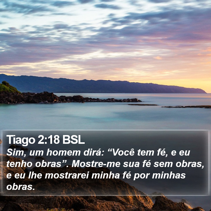 Tiago 2:18 BSL Bible Study