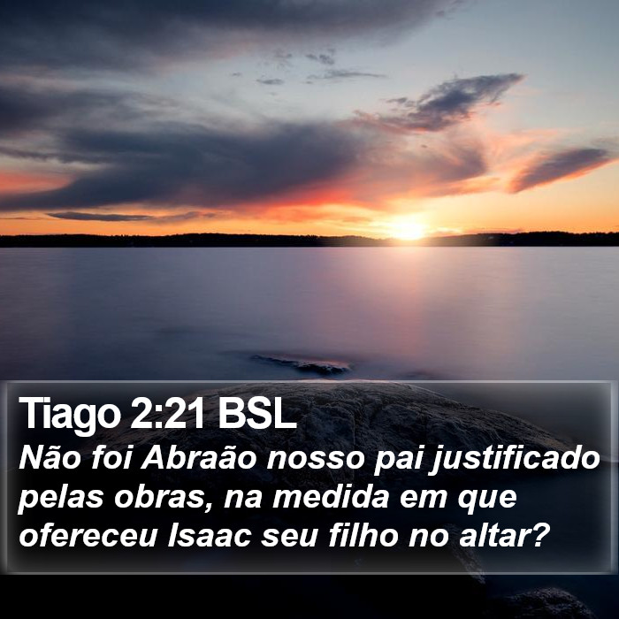 Tiago 2:21 BSL Bible Study