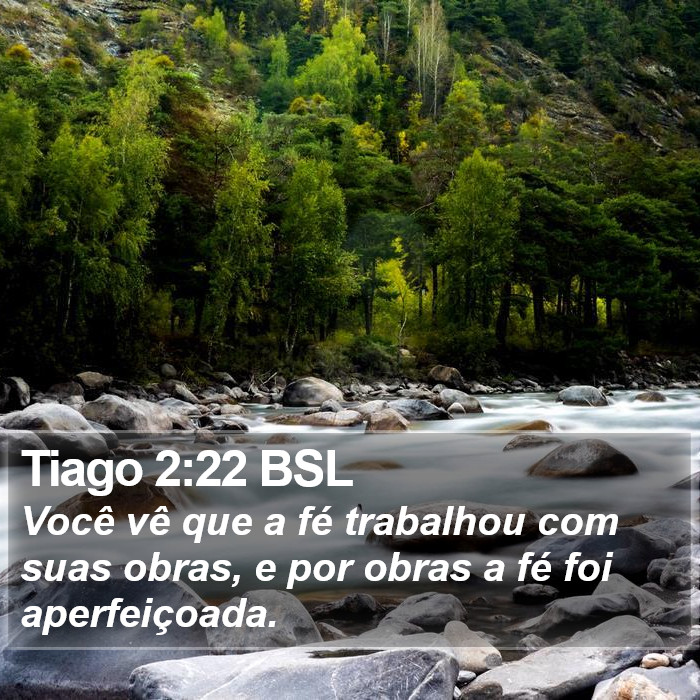 Tiago 2:22 BSL Bible Study