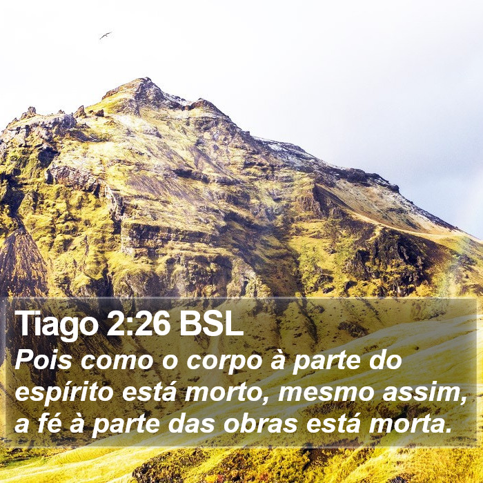 Tiago 2:26 BSL Bible Study